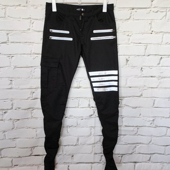 American Stitch Black Reflector Pants - Picture 1 of 7